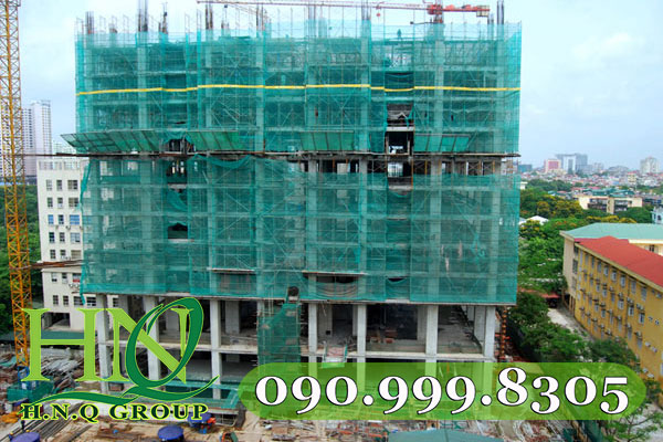 Lưới che giàn giáo công trình xây dựng