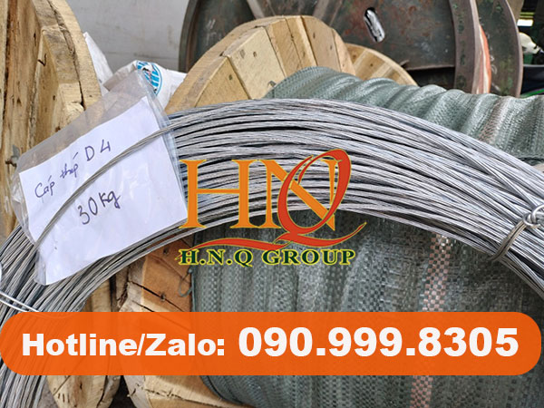 Cáp thép TK 7 sợi xây lắp trạm BTS