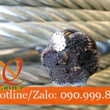 Cáp thép mạ kẽm dùng trong thi công xây dựng