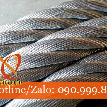 Báo giá cáp thép mạ kẽm, cáp lụa mạ trần Trung Quốc
